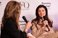 Em Davos, Fabiana Ecclestone fala sobre inclusão feminina