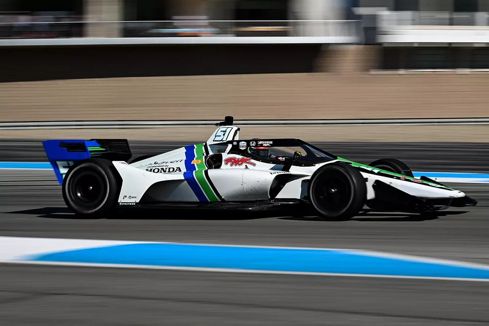 Sting Ray Robb, Dale Coyne Racing with Rick Ware Racing Honda