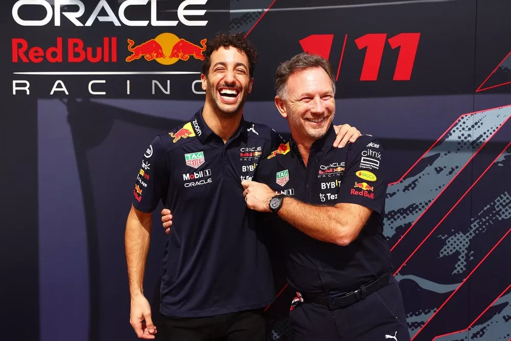 Daniel Ricciardo, Red Bull Racing, Christian Horner, director del equipo, Red Bull Racing