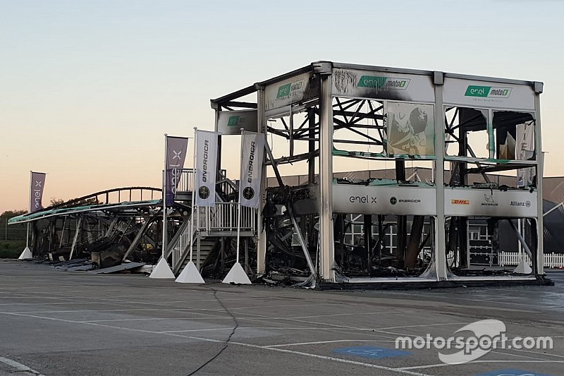 MotoE revela la causa del incendio que arruinó el inicio de campeonato
