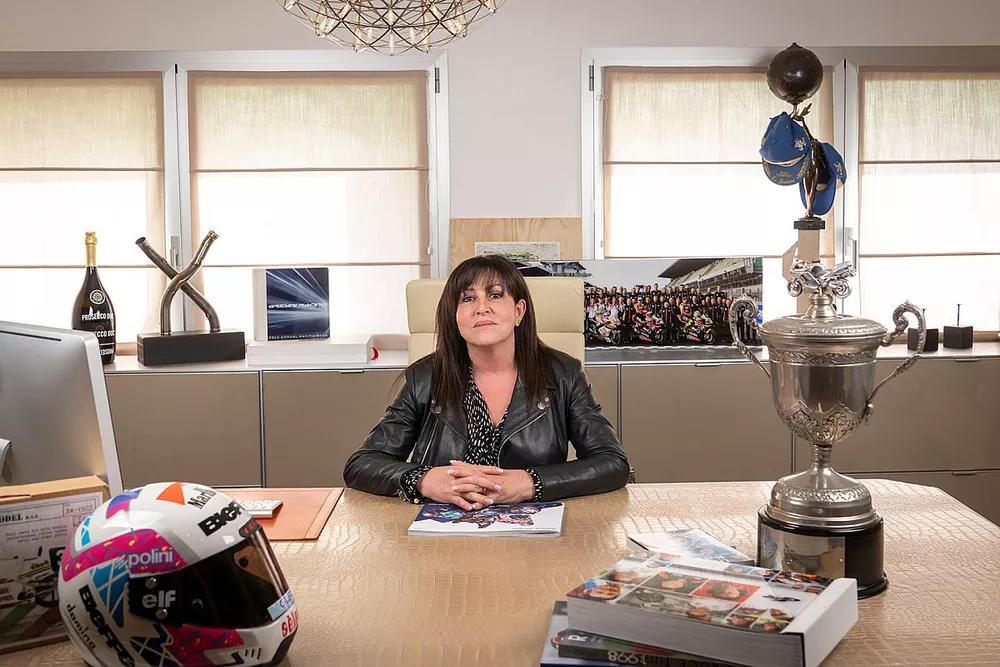 Nadia Padovani, propri&eacute;taire de Gresini Racing