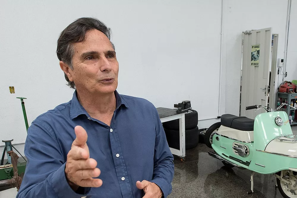 Visita do Motorsport.com &agrave; garagem de Nelson Piquet em 2017
