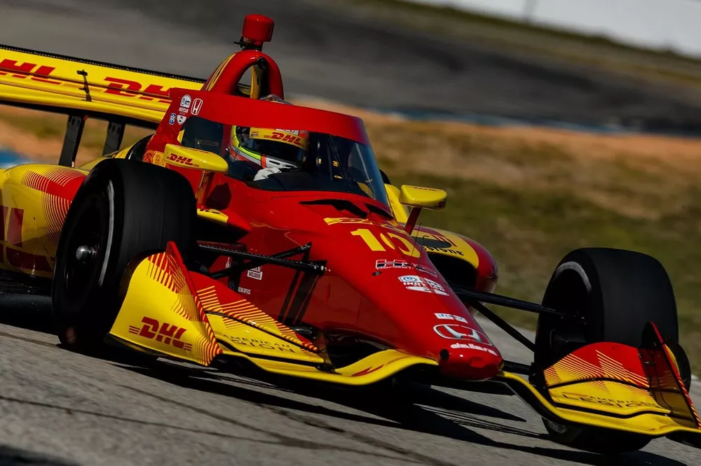 Alex Palou at Sebring test