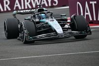 Russell quedó contento con el segundo puesto en Bakú: "El coche fue genial"