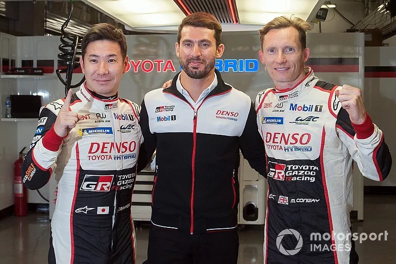 #7 Toyota Gazoo Racing Toyota TS050: Mike Conway, Kamui Kobayashi, Jose Maria Lopez