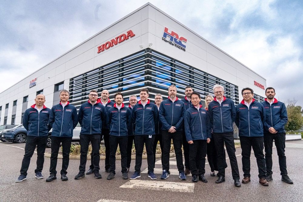 Honda HRC team members