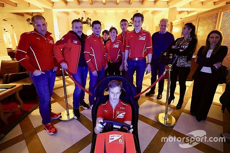 Ferrari Driver Academy training