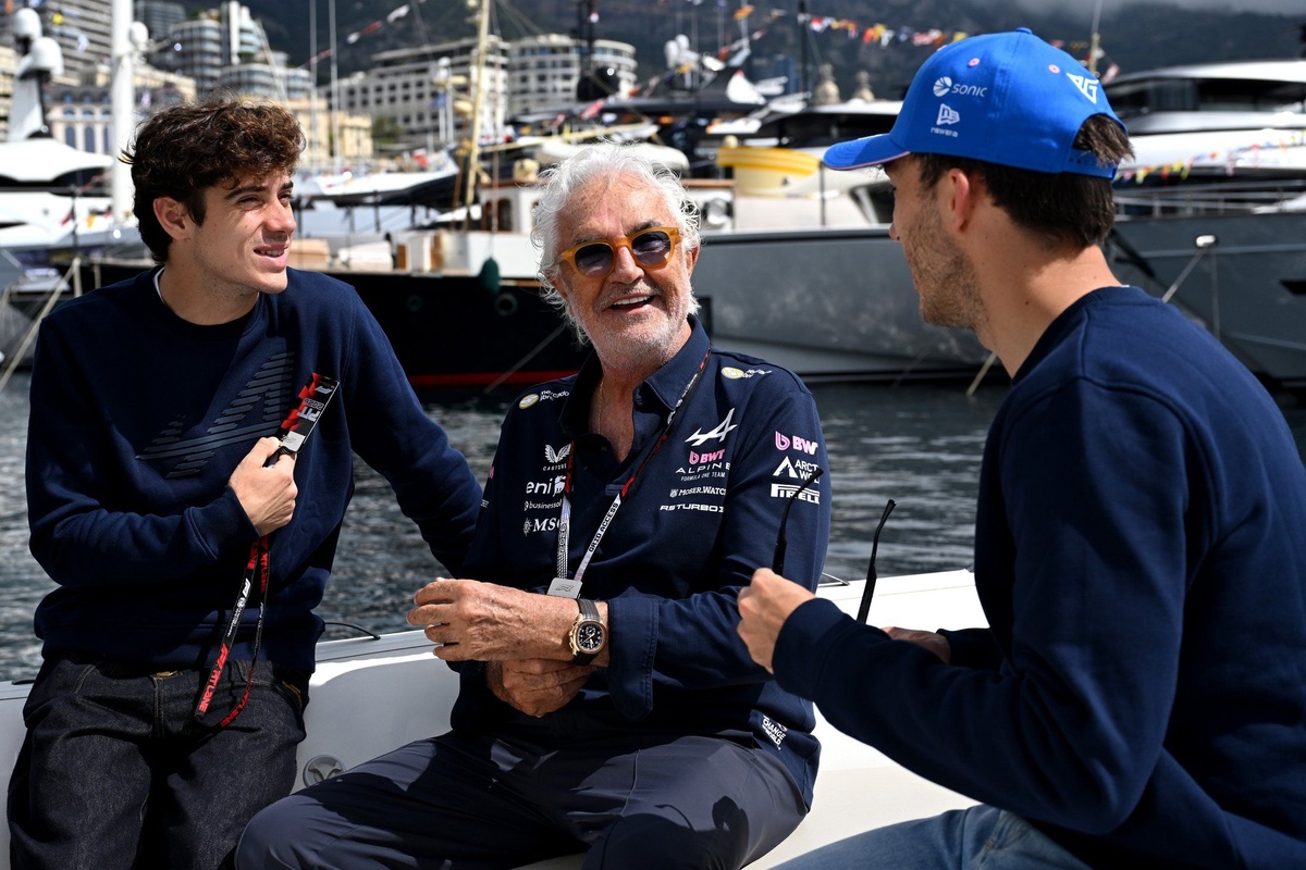 Briatore y el futuro de Colapinto en Alpine: "Los pilotos son mi menor problema"