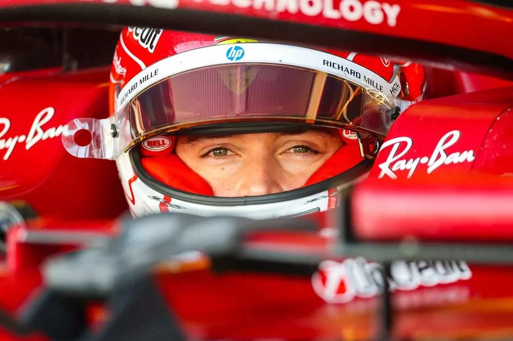 Charles Leclerc receives YouTube plaque after reaching huge milestone