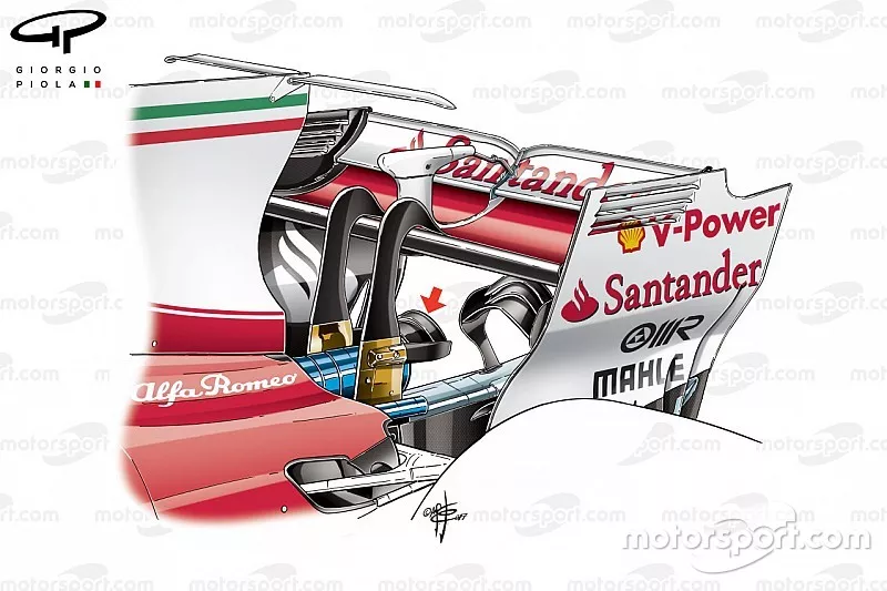 Double monkey seat de la Ferrari SF70H