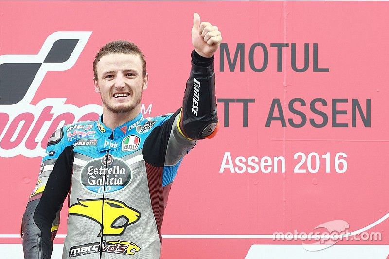 Podium: winner Jack Miller, Marc VDS Racing Honda