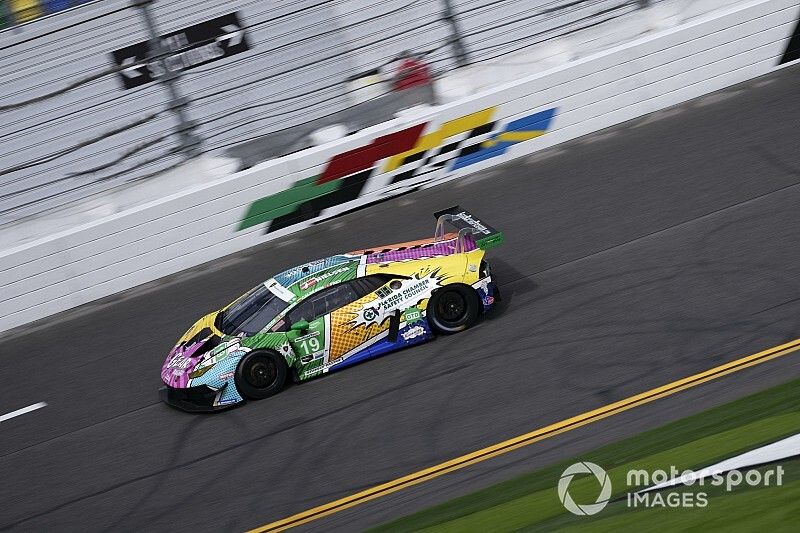 #19 GEAR Racing powered by GRT Grasser Lamborghini Huracan GT3, GTD: Christina Nielsen, Katherine Legge, Tatjana Calderon, Rahel Frey