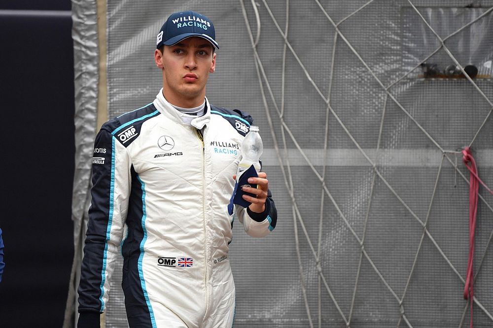 George Russell, Williams, after Qualifying