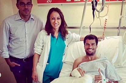 Simone Corsi operato alla mano destra dopo l'incidente in Austria. Tornerà a correre già a Silverstone