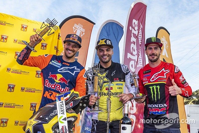 Podio final del Rally Atacama 2019