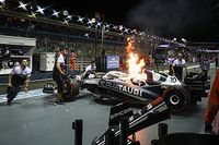 VIDEO: as&iacute; fue el incendio que vivi&oacute; Pierre Gasly en Singapur