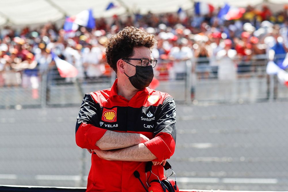 Mattia Binotto, director del equipo Ferrari
