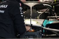El cambio en la parte frontal del W15 que ayud&oacute; a Mercedes a ganar en Silverstone