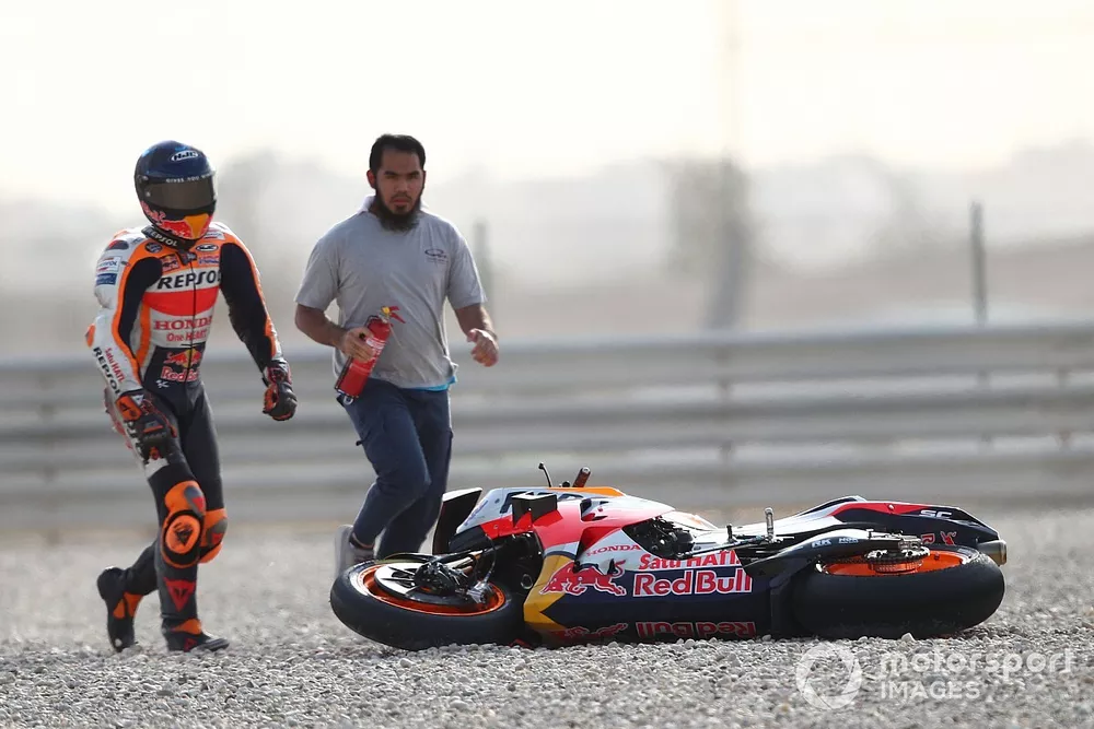 Ca&iacute;da de Pol Espargaro, Repsol Honda