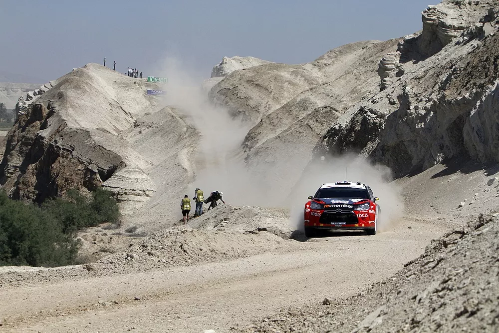 Round 04 Rally Jordan. 14th-16th April 2011.Petter Solberg, Citroen WRC, Action.Worldwide Copyright: McKlein/LAT