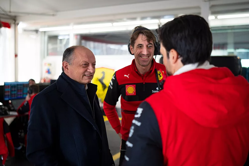 Frédéric Vasseur, Ferrari 
