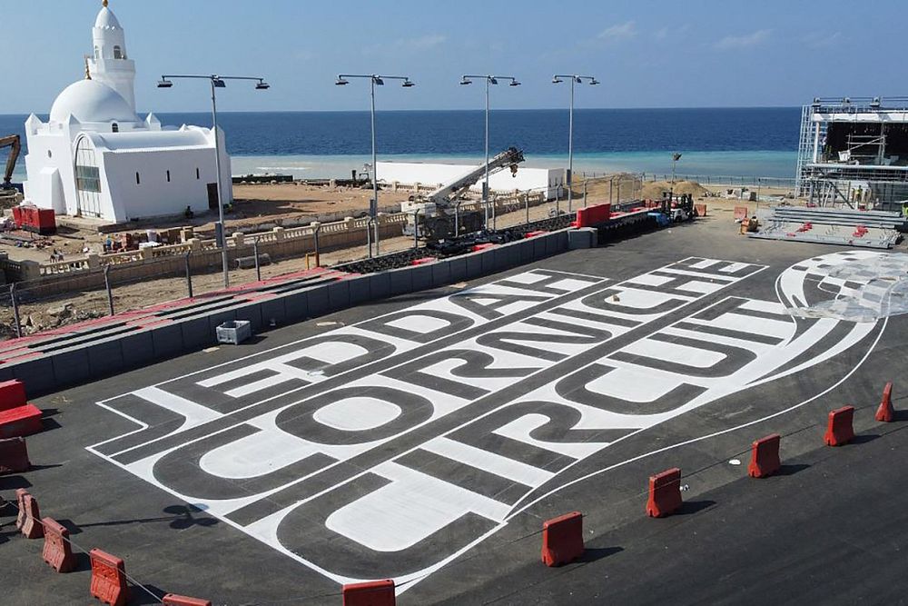 Jeddah Street Circuit overview 
