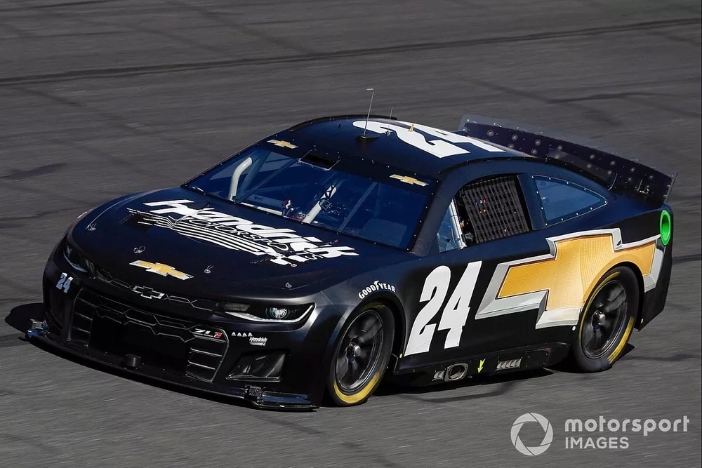 Kyle Larson, Hendrick Motorsports, prova la Nascar Next Gen di William Byron
