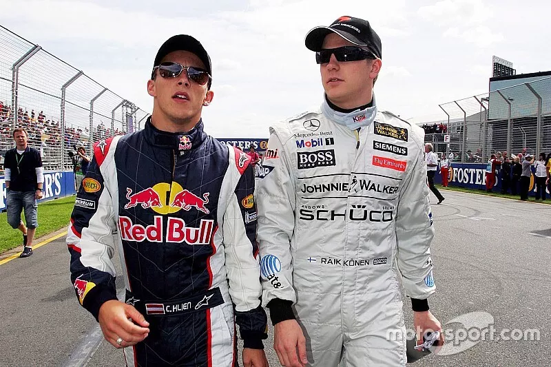Christian Klien, Red Bull Racing ve Kimi Raikkonen, McLaren