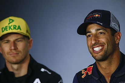 Ricciardo cree que Hulkenberg es mucho mejor de lo que muestran sus números