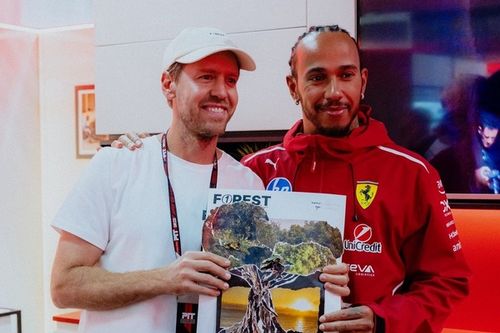 Hamilton, sobre Vettel: "El único piloto que habla de cosas importantes"