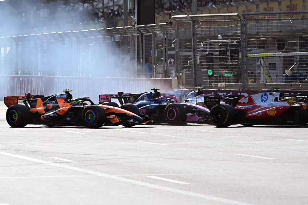 Franco Colapinto, Alpine, Lando Norris, McLaren, Pierre Gasly, Alpine