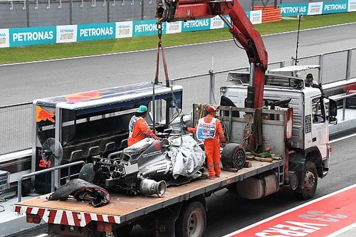 Haas quer indeniza&ccedil;&atilde;o de Sepang por acidente de Grosjean