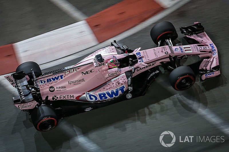 Force India sigue con su 'Stegosaurus' para el resto del GP de Singapur