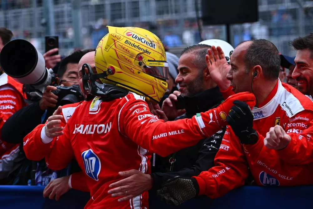 Lewis Hamilton, Ferrari