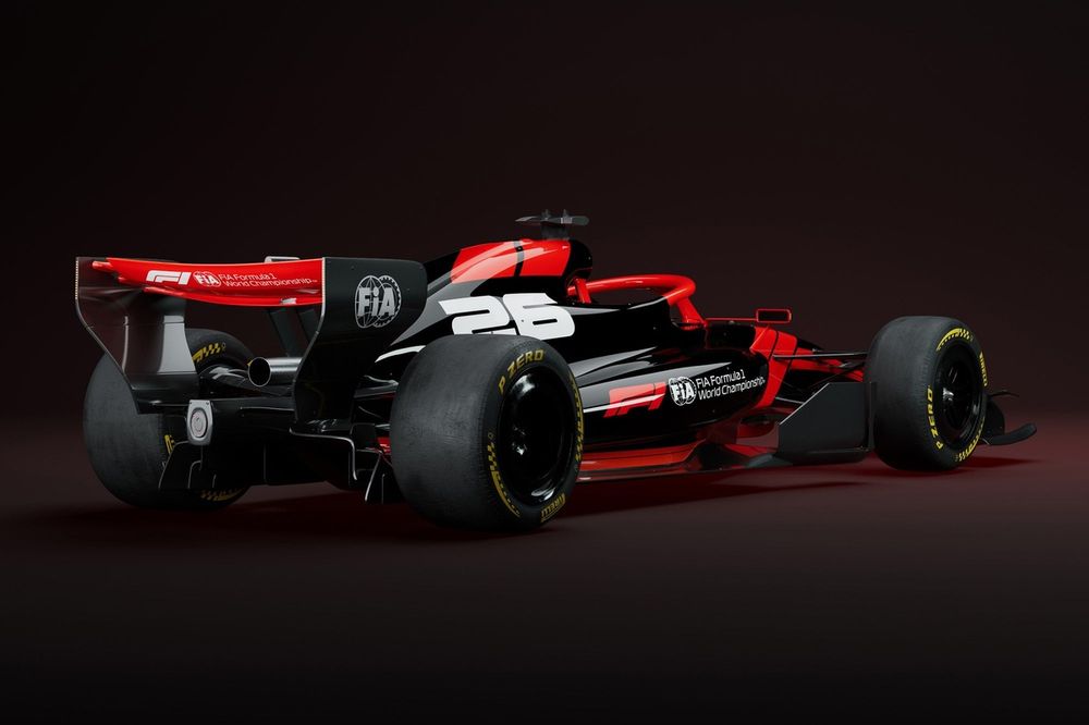 Rendering delle auto di F1 2026