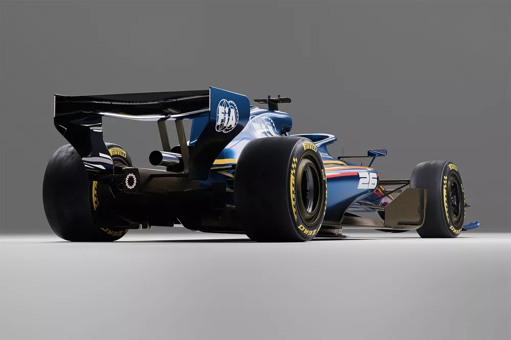 2026 FIA F1 car render