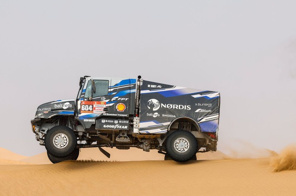 #604 Zala Team De Rooy Fpt Iveco: Vaidotas Zala, Paulo Fiuza, Max Van Grol