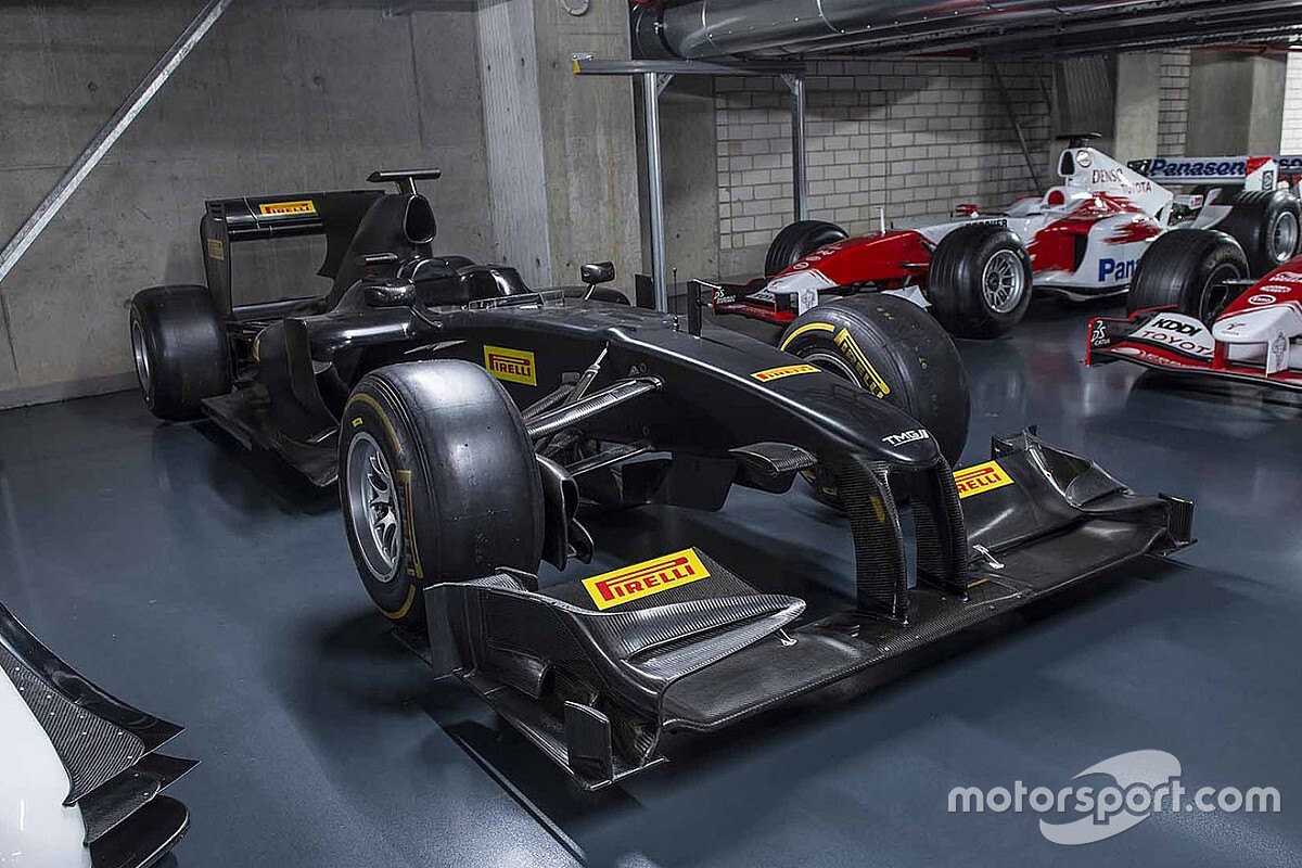 トヨタがF1活動最終年で使用したマシン『TF109-01』がチャリティ