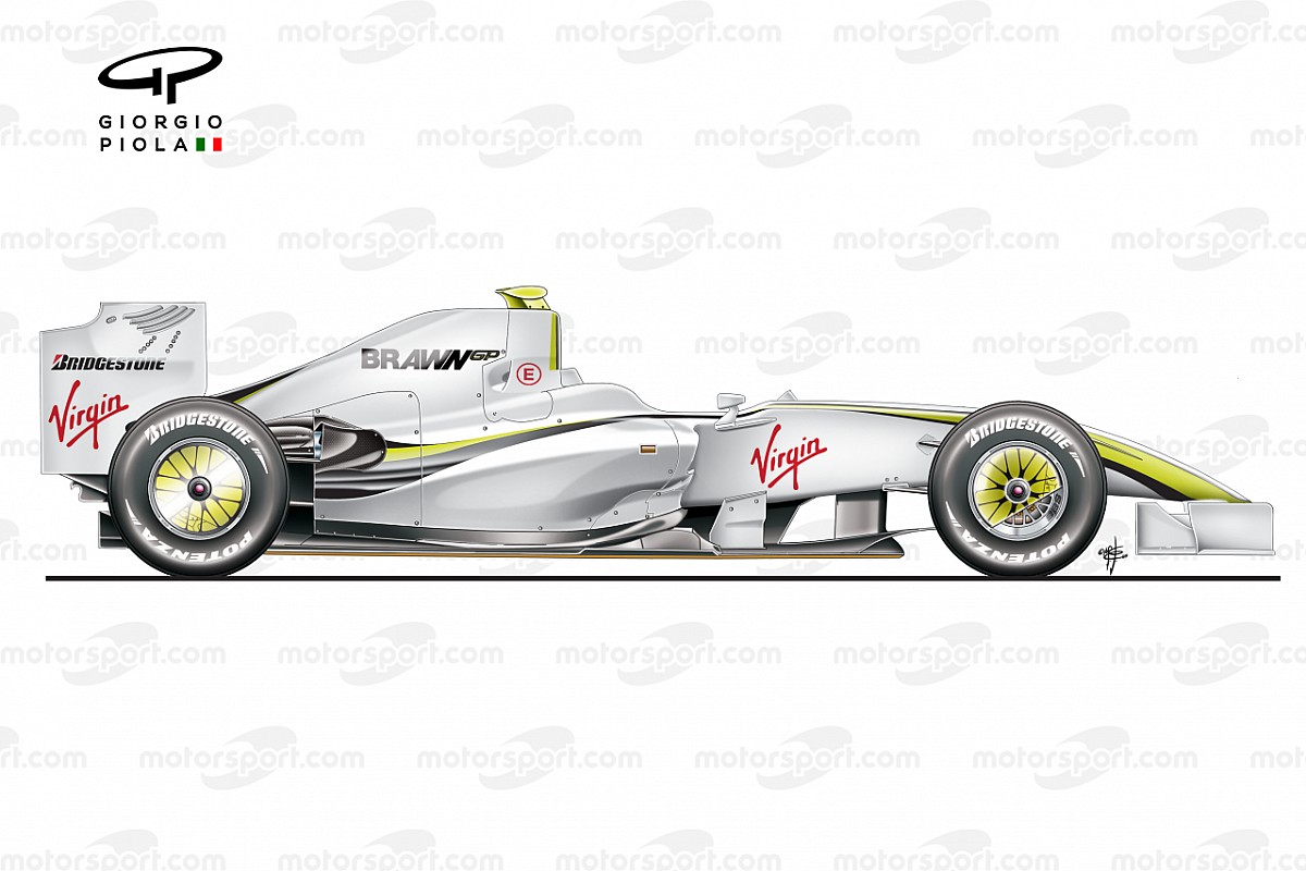 F1分析｜2009年王者ブラウンGP BGP001、最速の理由は”2008年の開発