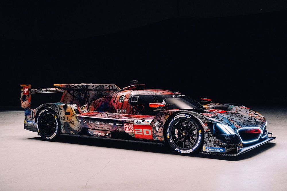 Decoración 'Art' del BMW M Hybrid V8