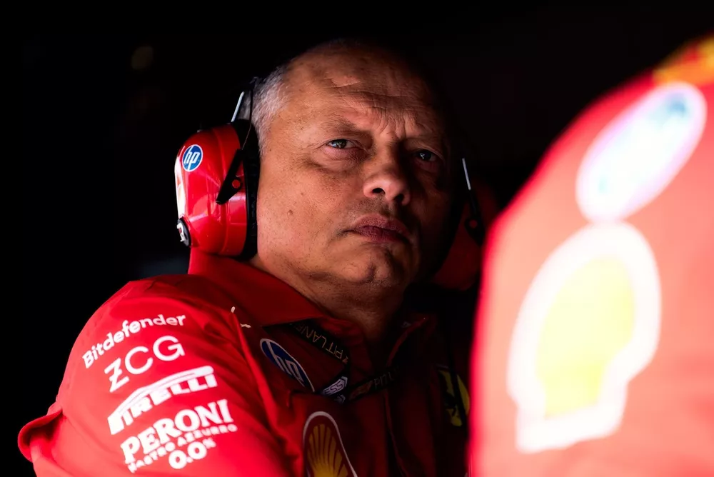 Frederic Vasseur, Team Principal e General Manager, Scuderia Ferrari