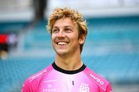 Lawson: "El triplete de carreras evitó que piense en la salida de Red Bull"