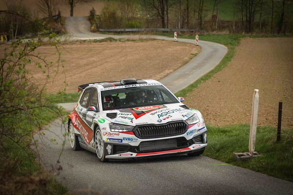Jan Kopeck&yacute;, Jan Hlou&scaron;ek, Skoda Fabia RS Rally2
