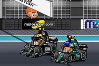 V&iacute;deo: resumen de la carrera del GP de Abu Dhabi 2023 de F1, por MiniDrivers