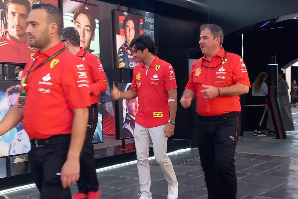 Carlos Sainz en Yeda