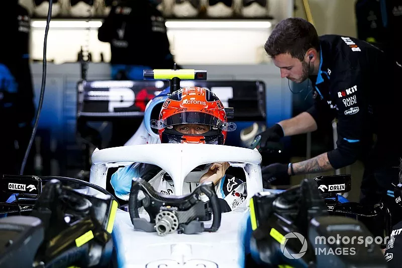 Robert Kubica, Williams FW42, dans le garage