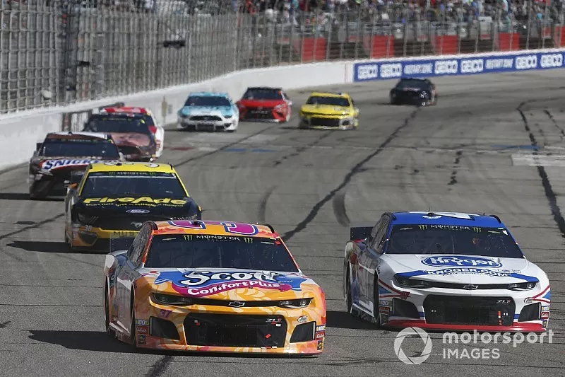 #37: Chris Buescher, JTG Daugherty Racing, Chevrolet Camaro Scott Comfort Plus and Ryan Preece, JTG Daugherty Racing, Chevrolet Camaro Kroger