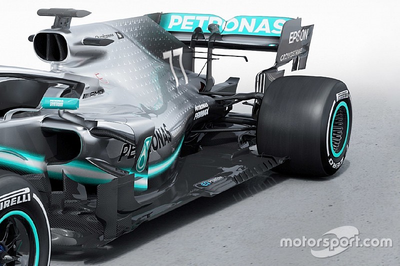 Karşılaştırma: 2018 Mercedes W09 ve 2019 W10