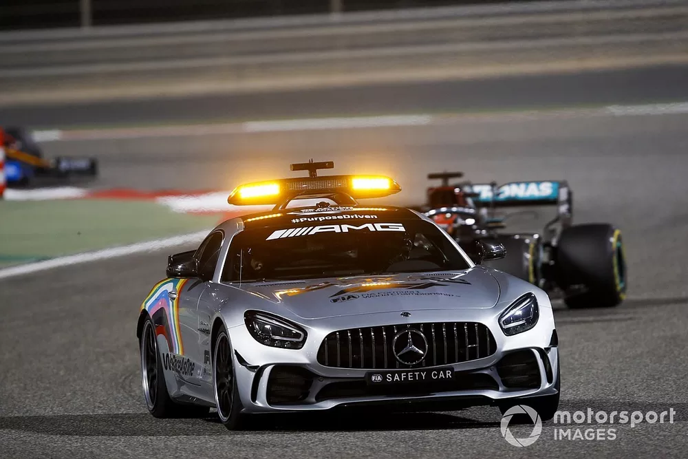 The Safety Car George Russell, Mercedes F1 W11