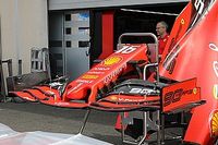 Ferrari introduces new front wing in France